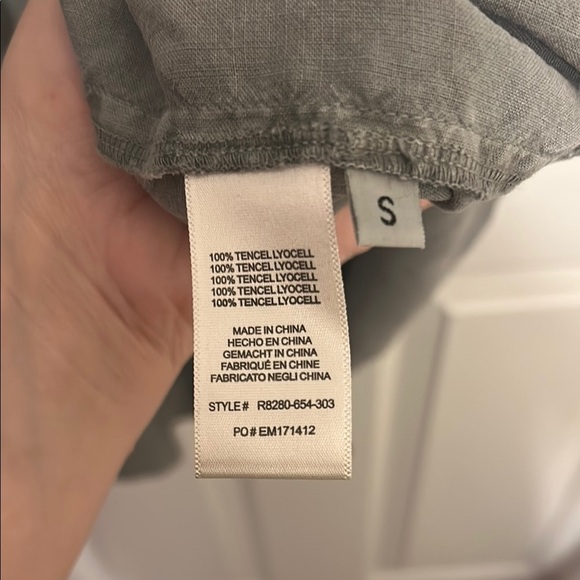 Anthropologie Cloth & Stone Lila Chambray Shirtdress Size S - Picture 7 of 9